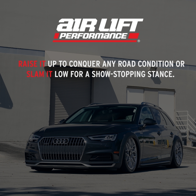 Audi A4 Coilover Suspension Kit - Rear - Air Lift - Air Lift Performance 76505 - `09-`16